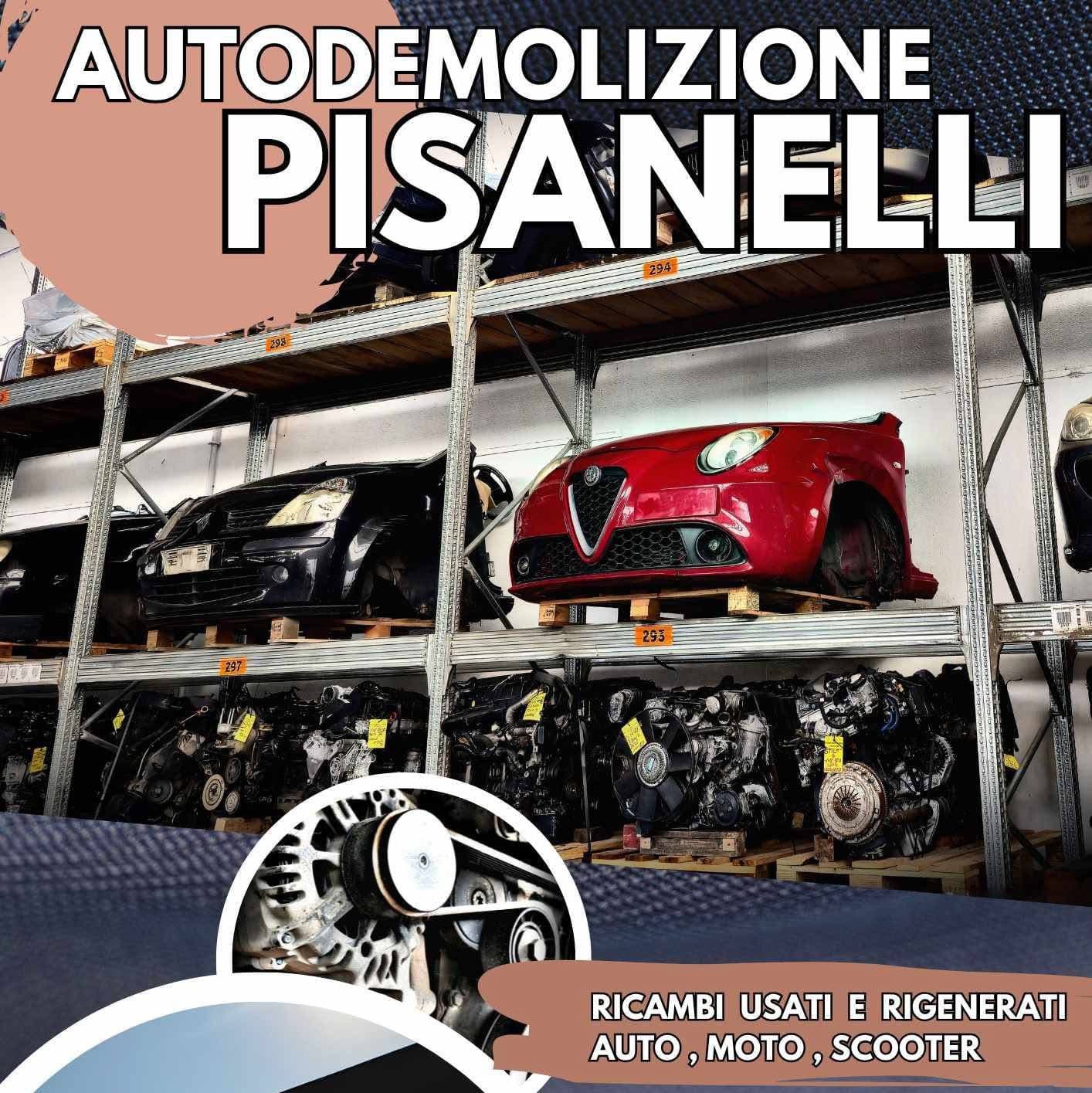 Showroom ricambi - scaffali e bancone